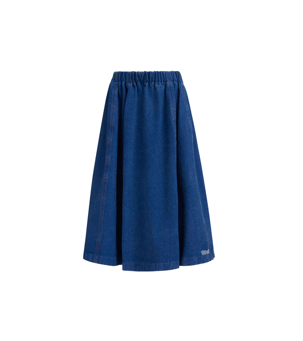 【送料&関税込】Marni Blue Cotton Denim Skirt Paneled Denim Skirt – FRENCH + ITALIAN