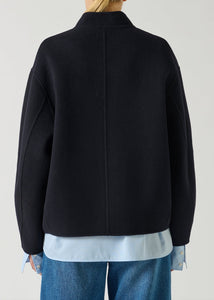 Windsor Coat Deep Navy