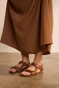 The Walking Sandal Cognac