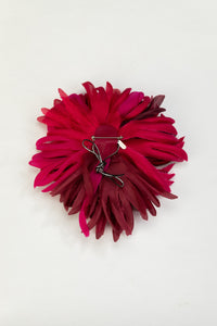 Nicole Brooch Fuchsia