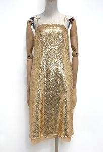 Shimmer Dress Gold