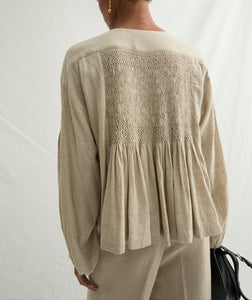Bertille Blouse Beige