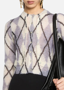 Cardigan Mauve