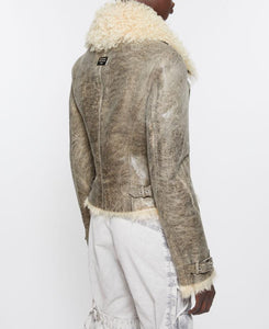 Leather Shearling Jacket