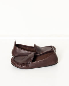 Leather Loafers Dark Brown