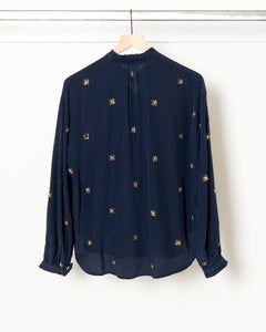 Poet Night Blouse