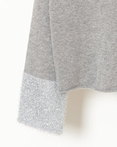 Silver Cuff Sweater