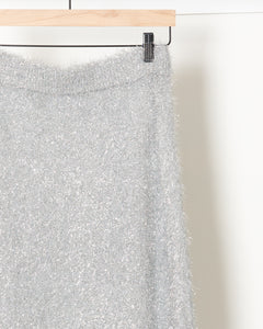 Silver Knit Skirt