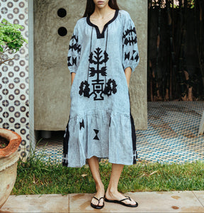 Amersham Dress Charcoal
