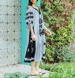 Amersham Dress Charcoal