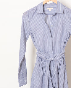 Ingrid Dress Navy White
