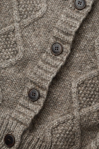 Agnete Cardigan Brown