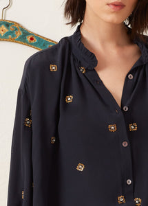 Poet Night Blouse