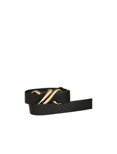 Monogram Belt Black