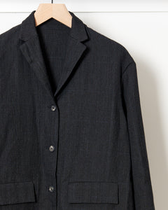 Bea Jacket Charcoal Check