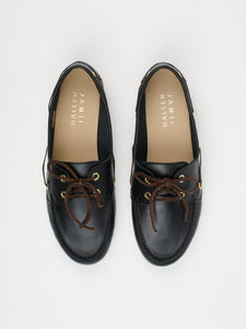 Boat Loafer Black