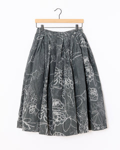 Double Rideaux Skirt Grey