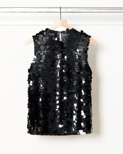 Takoda Top Black Sequin