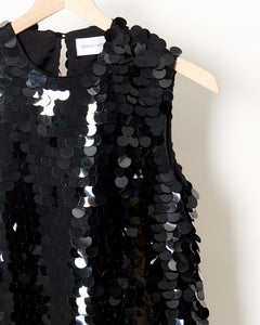 Takoda Top Black Sequin