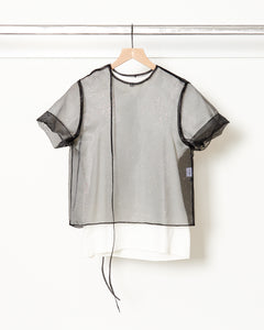 Tee Top Sparkle Black