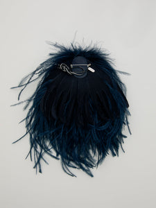 Meryl Brooch Dark Navy