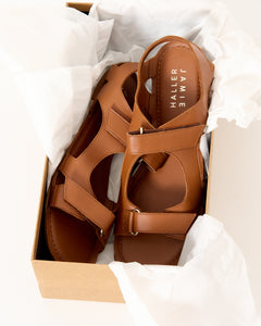 The Walking Sandal Cognac