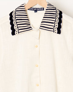 Alzette BW Shirt White