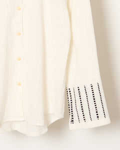 Alzette BW Shirt White