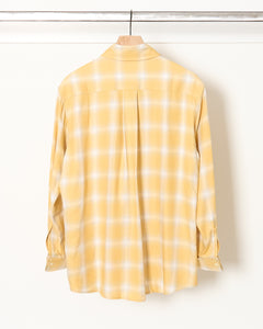 Chloe Bib Shirt Yellow Blue