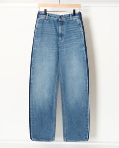 Column Leg Jeans Blue Tux