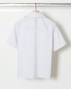 Wren Camp Shirt Grey White