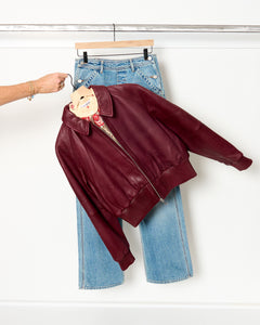 Jen Jacket Burgundy