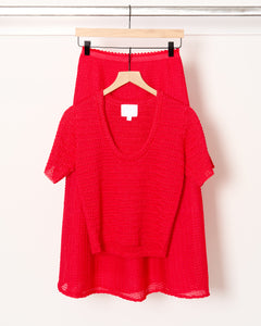 Cannes Skirt Cherry