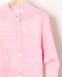 Icebreaker Cardigan Rose