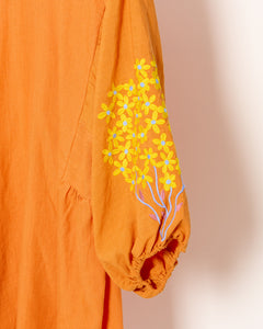 Bloom Dress Orange