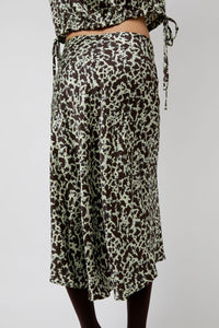 Mitta Skirt Mint Ink