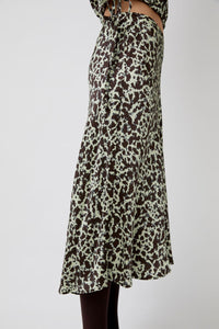Mitta Skirt Mint Ink
