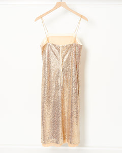 Shimmer Dress Gold FRENCH + ITALIAN Shimmer Dress Gold FRENCH + ITALIAN