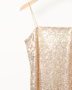 Shimmer Dress Gold