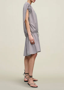 Cove Dress Choc Gingham