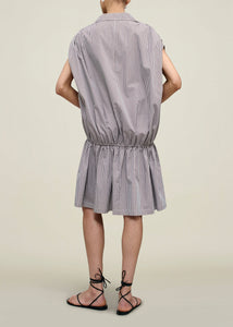 Cove Dress Choc Gingham