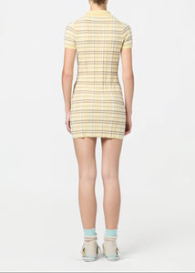 Plaid Polo Dress Butter