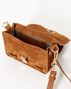 Mini Crossbody Bag Saddle