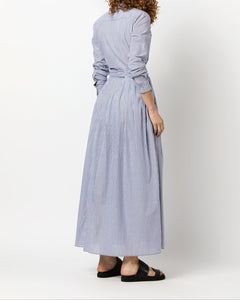 Ingrid Dress Navy White