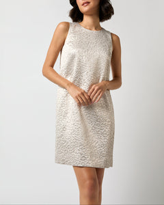 Susy Shift Dress Platino
