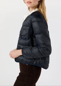Minnie Puffer Jacket Navy