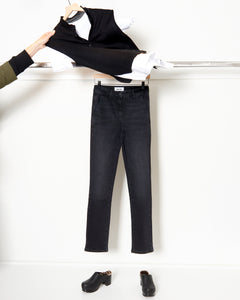 Kiana Denim Pant Black