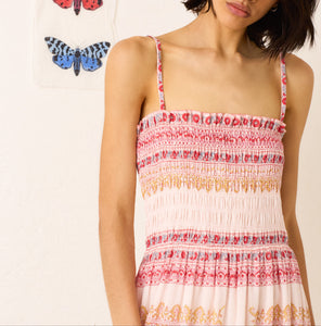 Kaia Blush Tile Dress