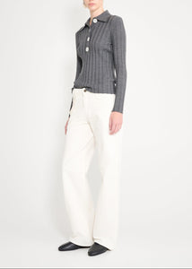 Sugarman Long Sleeved Knit Polo
