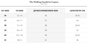 The Walking Sandal Cognac